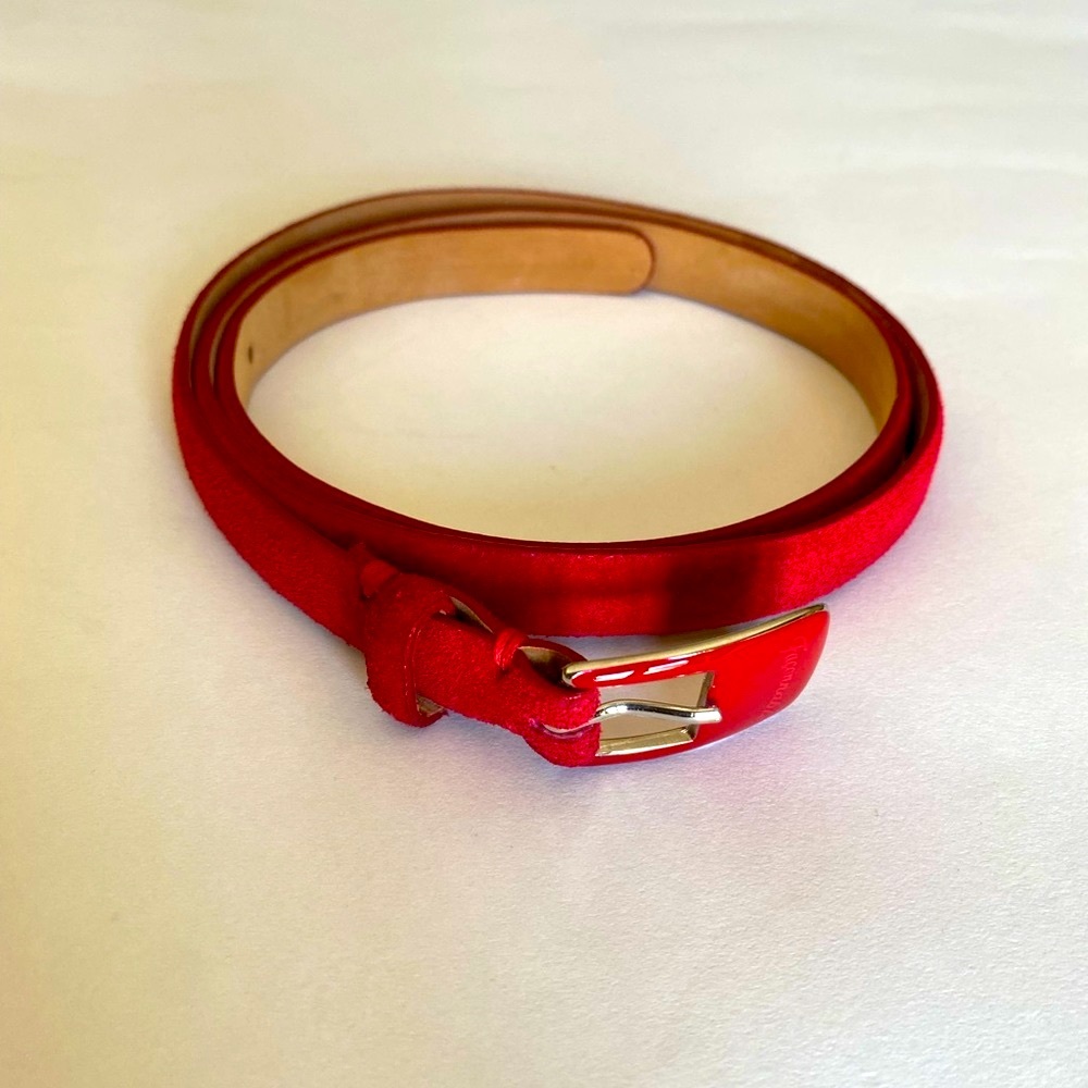 Façonnable suede belt